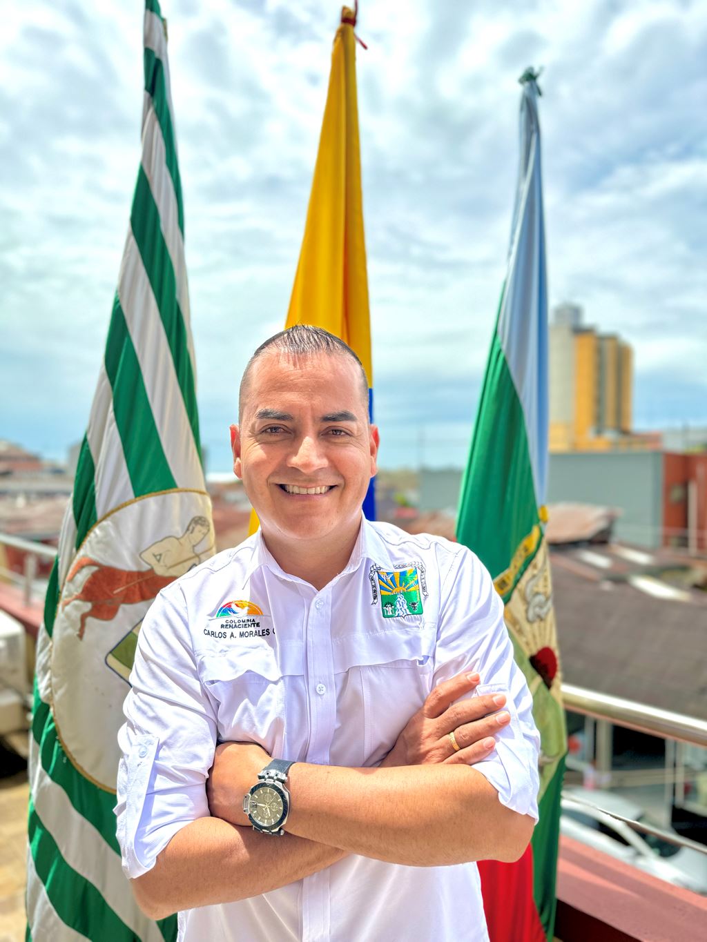 Retrato de Carlos Arley Morales Gil